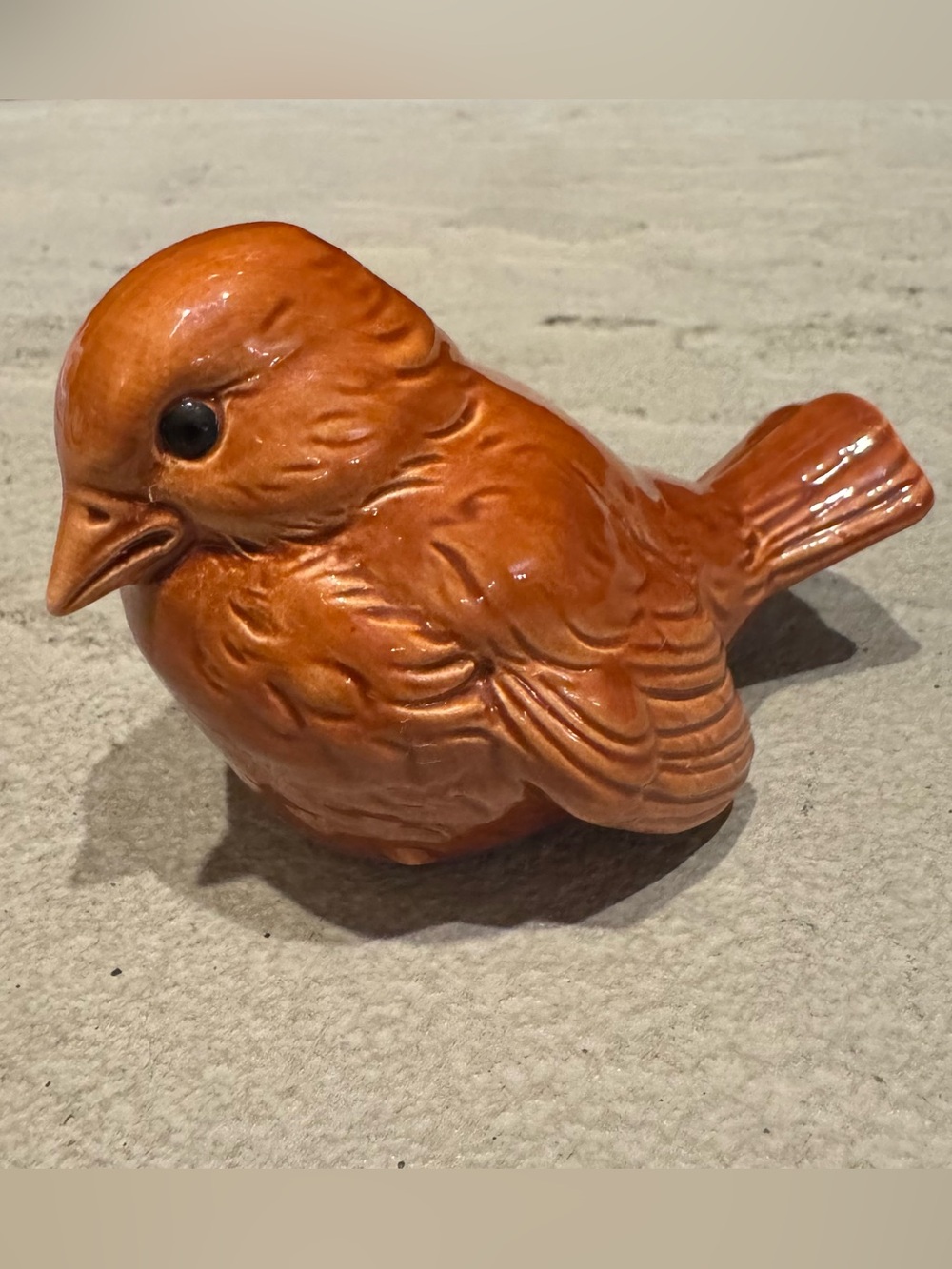 Vintage 3“ Goebel CV72 Sparrow Bird Figurine Made in West Germany 1960-1970